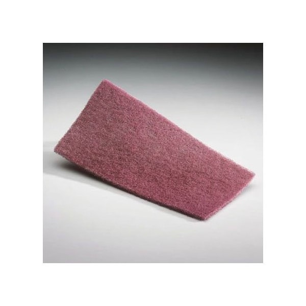 Norton Abrasives Norton Bear-Tex Thin-Flex Scuff Pads - Maroon Primer Prep5, 25PK 63642506166 - main